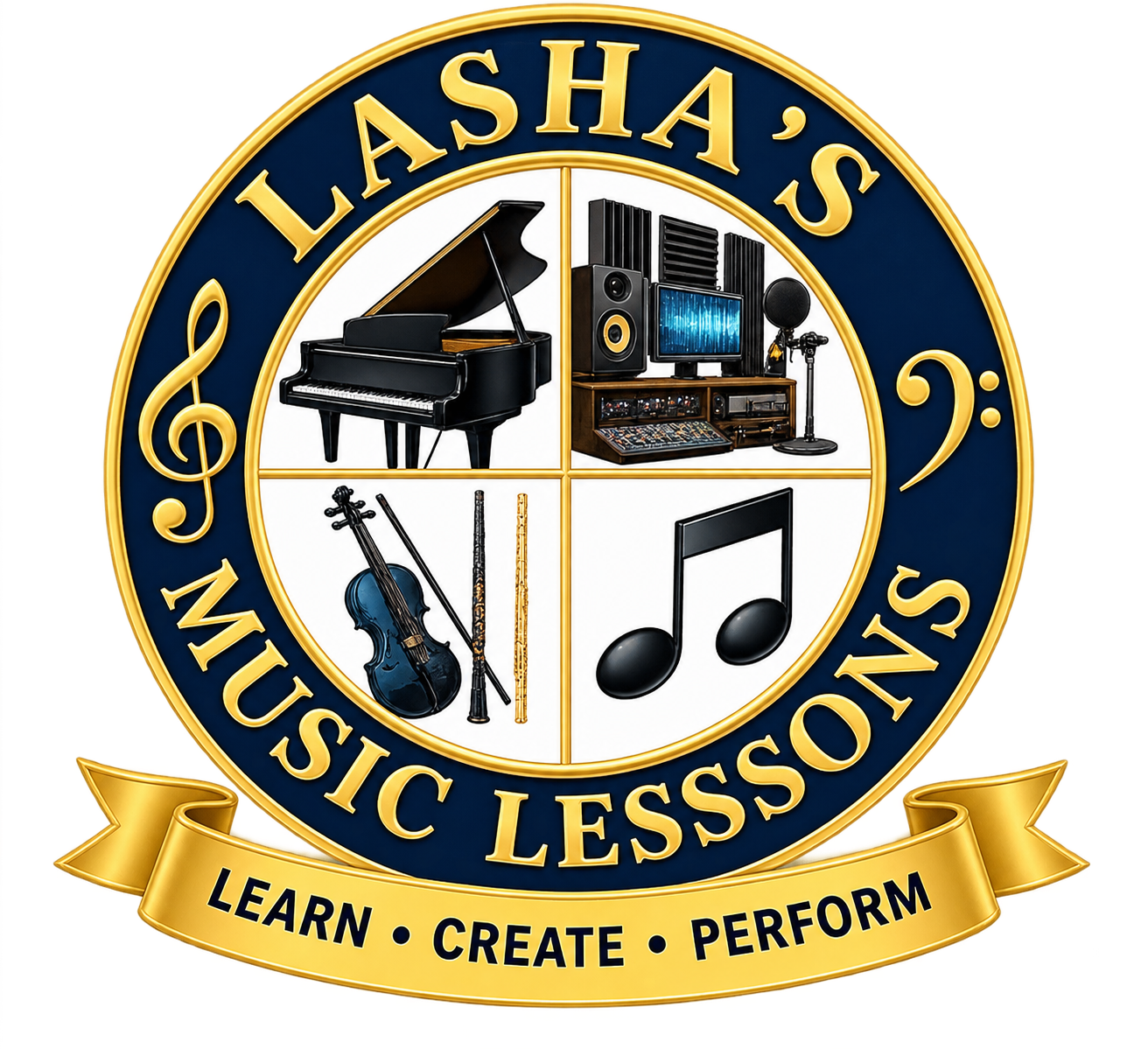 Lasha's Music Academy Seal